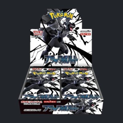 Pokémon Black Bolt Box Standard 20 Bustine jap